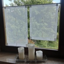 Scheibengardine set gebraucht kaufen  Deutschland