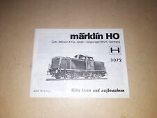 Märklin 3072 riginal gebraucht kaufen  Husum
