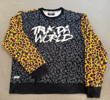 Pulôver masculino TRUKFIT Truk Da World Lil Wayne camisa grande cinza manga longa. comprar usado  Enviando para Brazil