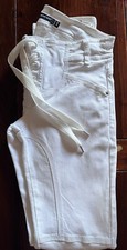 Pantaloni bianchi denny usato  Valdagno