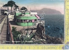 Cartolina nervi passeggiata usato  Milano