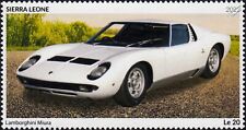 1971 LAMBORGHINI MIURA P400 S (Rod Stewart) selo de carro esportivo (2022 Serra Leoa) comprar usado  Enviando para Brazil