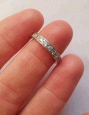 Sterling silver eternity for sale  LINCOLN