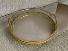 Spiegelplatte goldfarbener met gebraucht kaufen  Schopfheim