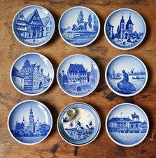 Vintage blue white for sale  WILLENHALL