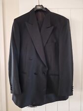 Crombie mens black for sale  ABINGDON