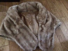 Ladies beige faux for sale  BIRMINGHAM