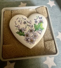 vintage porcelain flower brooch for sale  BRECON