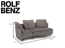 Rolf benz sofa for sale  CHELMSFORD