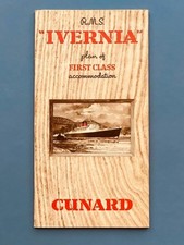 Cunard r.m. ivernia for sale  RINGWOOD
