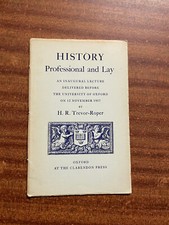 History professional lay for sale  MILTON KEYNES