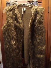Faux fur vest for sale  Mount Morris