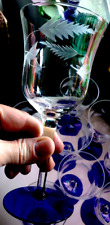 Weston goblet cobalt for sale  San Bernardino