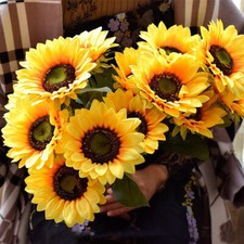 Artificial sunflowers bouquet for sale  HATFIELD