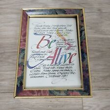 Alive motivational framed for sale  Mcallen