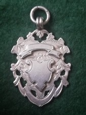 Silver hallmarked medal for sale  BUSHMILLS