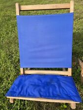 Cadeira Byer "The Maine Lounger" azul para acampamento ou praia ORIGEM feita nos EUA! comprar usado  Enviando para Brazil