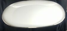 Usado, Prato de servir Rosenthal 3331 Continental Elegance Bettina platina 15" 1955-59 comprar usado  Enviando para Brazil