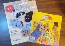 POUND PUPPIES Millcraft Playful Puppy Crochet Patterns '85 Lost & Found Book '87 comprar usado  Enviando para Brazil