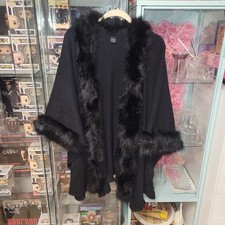 Black faux fur for sale  Linden