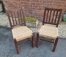 Pair oak antique for sale  TELFORD