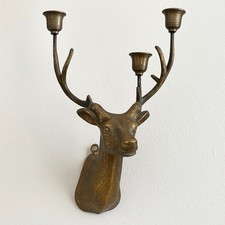Vintage brass stag for sale  Azusa