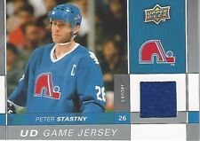 PETER STASTNY - UD 2009/10 - Game Jersey GJ-PE - Quebec Nordiques - NHL comprar usado  Enviando para Brazil