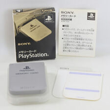 Cartão de memória PS1 SCPH-1020 cinza na caixa Sony Playstation oficial 1238 comprar usado  Enviando para Brazil