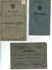 Konvolut militärpass arbeitsb gebraucht kaufen  Lehre