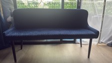Large blue velvet for sale  BRIGHTON