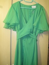 Damenkleid lang grün gebraucht kaufen  Leiblfing