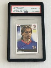 Adesivo Luka Modric Panini euro 2006 no cartão autografado PSA 10 RC REAL MADRID, usado comprar usado  Enviando para Brazil