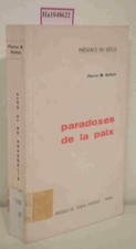 Paradoxes paix gallois gebraucht kaufen  Herzfelde