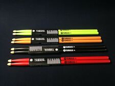 Baquetas premium Yamaha 5A, todas de madeira de bordo, serve para todas as baterias, usado comprar usado  Enviando para Brazil