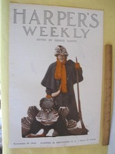 Vintage print harpers for sale  Belfast