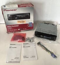 Receptor Pioneer DEH-P6200BT player de CD/USB embutido Bluetooth preto no painel, usado comprar usado  Enviando para Brazil