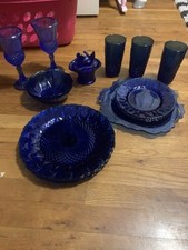 plates glass blue 12 for sale plates glass blue 12 for sale Winchester