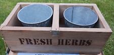 Washed green wooden for sale  UXBRIDGE