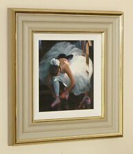 SHERREE VALENTINE DAINES (n.1956) Edição Limitada Impressão 'The Pink Slipper Ballet comprar usado  Enviando para Brazil