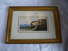 Petite aquarelle paysage d'occasion  Paris IX