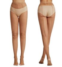Netzstrumpfhose braun naht gebraucht kaufen  Berlin