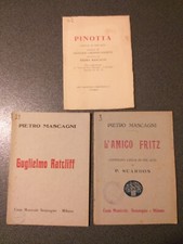 Pietro mascagni libretti usato  Sesto Fiorentino