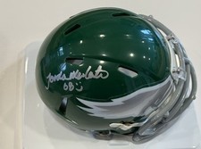 Mini capacete verde Kelley assinado e inscrito Jordan Mailata - certificado de autenticidade Beckett comprar usado  Enviando para Brazil