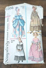 Simplicity 6205 girls for sale  Norfolk