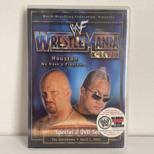WWF WrestleMania X-Seven 17 2001 DVD WWE Austin Vs Rock - Muito bom estado comprar usado  Enviando para Brazil