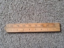 Boxwood folding ruler for sale  SWINDON