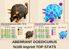 Aberrant Doedicurus %100 impressão TOP STATS Ark Survival Ascended Official PVE, usado comprar usado  Enviando para Brazil