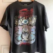 Camiseta unissex estilo retrô Death Symbolic 1995 Japan Tour muito rara comprar usado  Enviando para Brazil