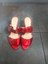 Clarks red patent for sale  HAYWARDS HEATH
