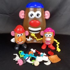 Grande Mr. Recipiente de cabeça de batata com 2x bonecos Mr. & Mrs Potato Head (12B) MO#8755 comprar usado  Enviando para Brazil
